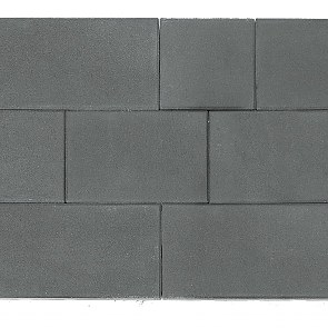 Тротуарная плитка вибропрессованная ТРИАДА | Серый | 450х300х60 | BRAER