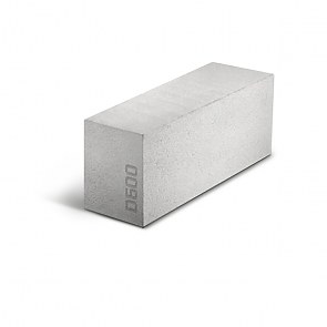 Блок газосиликатный стеновой литьевой D600 | 625x250x200 | B3,5 | CUBIBLOCK